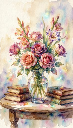 Roses and Books
