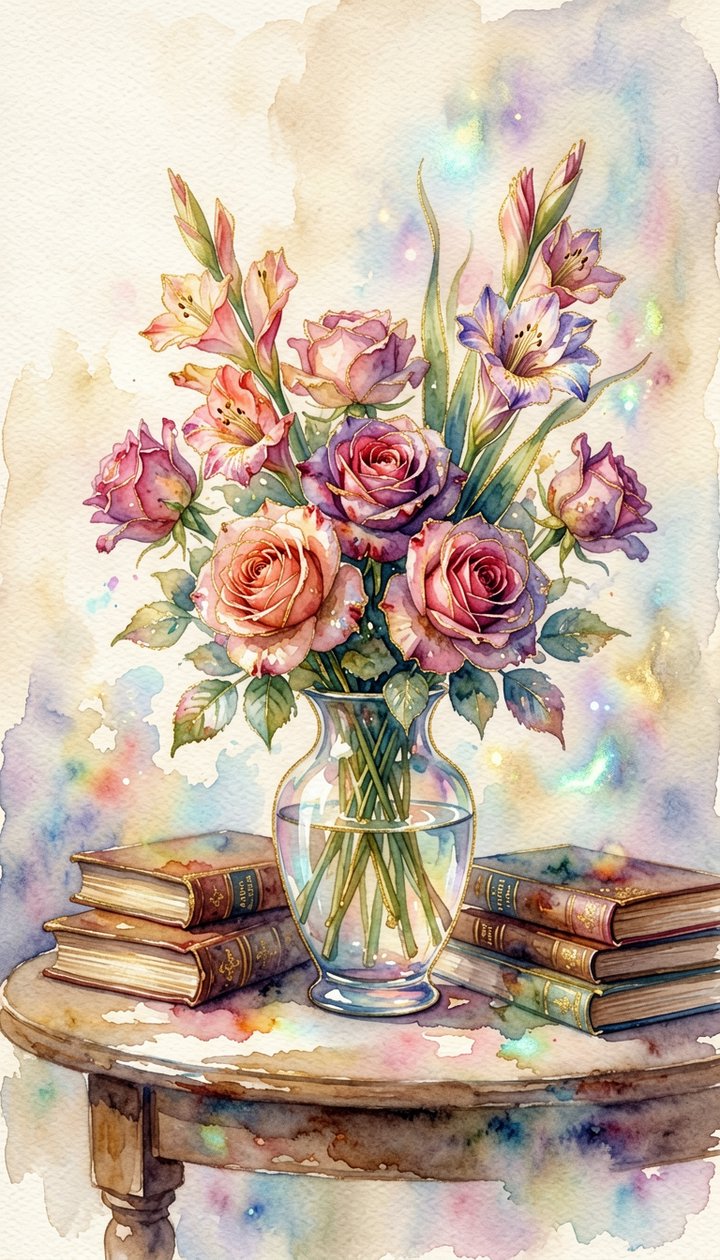 Roses and Books