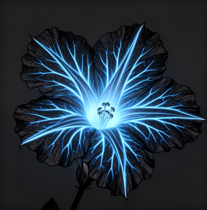 Bioluminescent Night Bloom